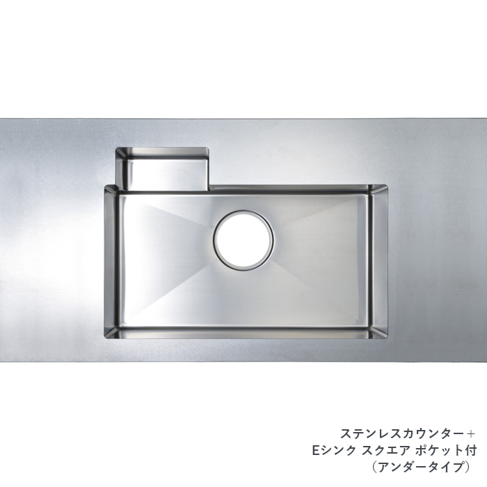 キッチン･キットI型KKT25-6.GR.D4.SL.Eｼﾝｸ+P(W760)L