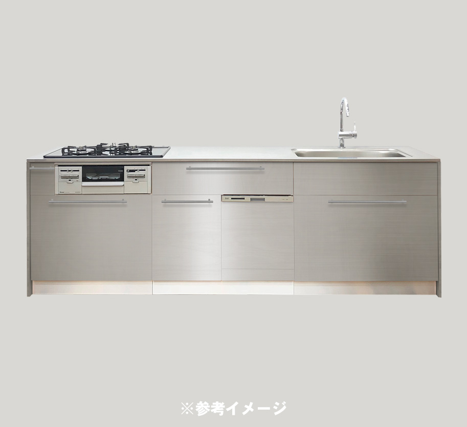 キッチン・キット用ステンレス扉セットKKT.W2400用 W450 ﾘﾝﾅｲ　RKW-SD 食洗機用
