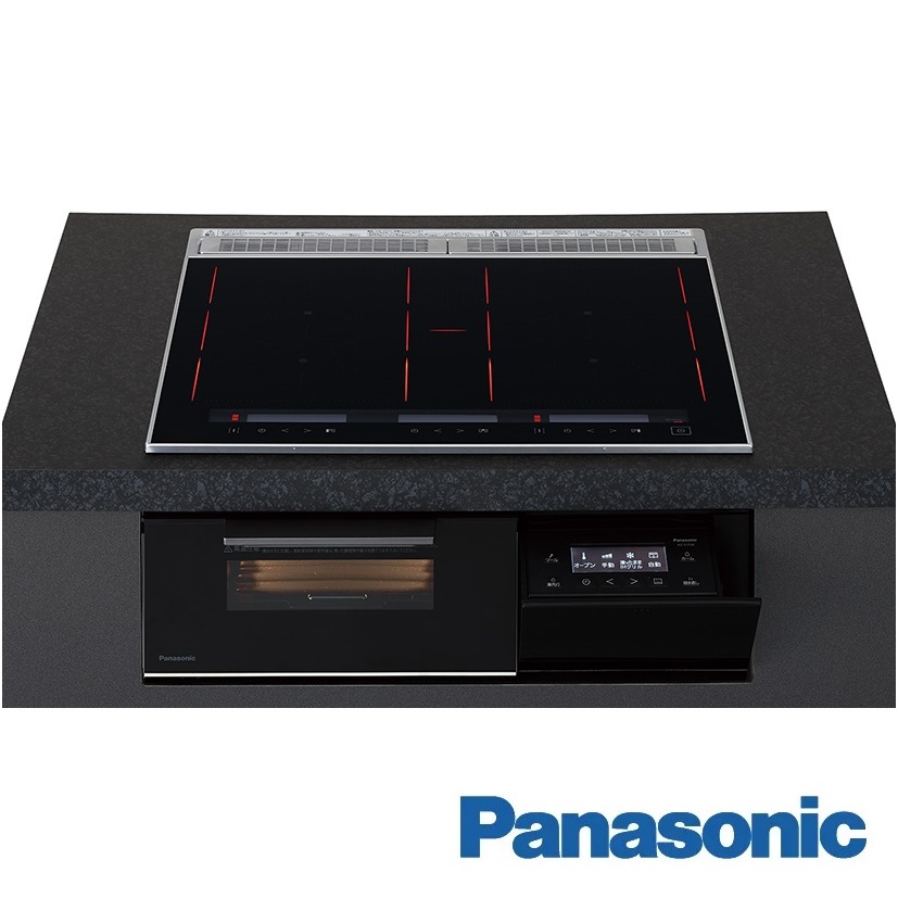 IHﾋｰﾀｰ Panasonic KZ-S1F(Sシリーズ) 新.匠加熱IH_black/silver_W60/75cm