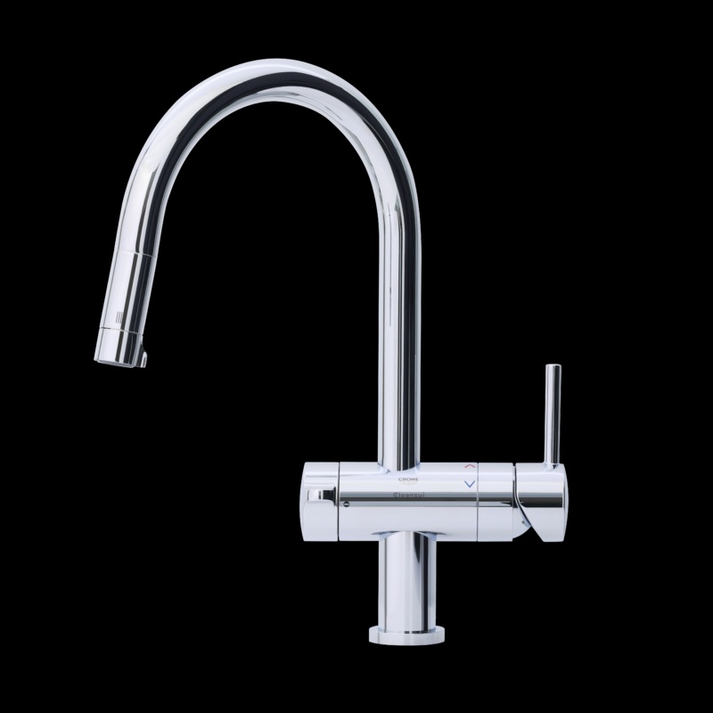 キッチン浄水器付 複合水栓 節湯C1 F915EHU/KEHU ｸﾘﾝｽｲ