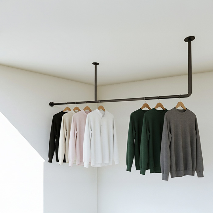 アイアン物干しハンガー φ16【Fタイプ】