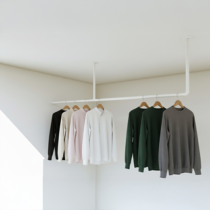 アイアン物干しハンガー φ16【Fタイプ】