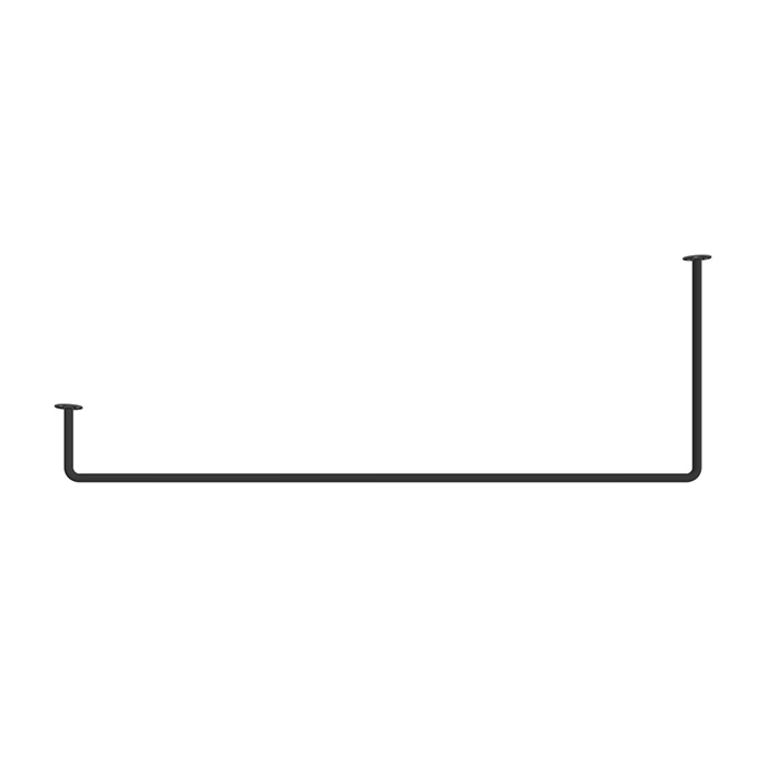 アイアン物干しハンガー φ16【Uタイプ梁対応】