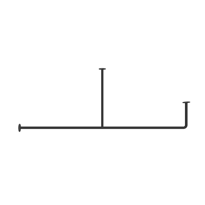 アイアン物干しハンガー φ16【Fタイプ梁対応】