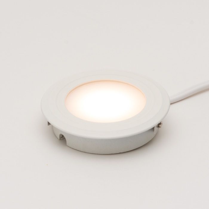 薄型LED棚下灯 2700K 電球色（トランス内蔵埋込型）