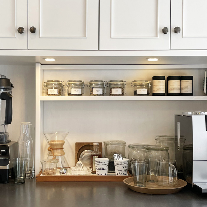 薄型LED棚下灯 2700K 電球色（トランス内蔵埋込型）