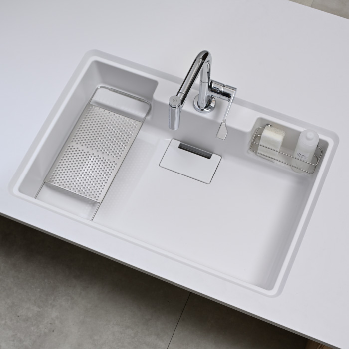 人工大理石シンクS513　専用排水セット付