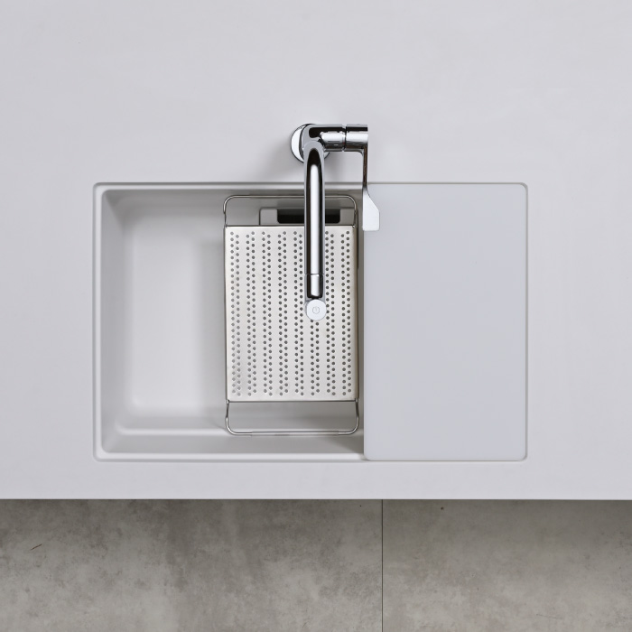 人工大理石シンクS514　専用排水セット付