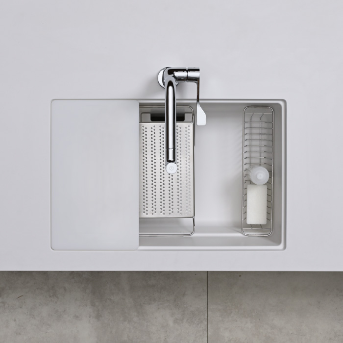 人工大理石シンクS514　専用排水セット付